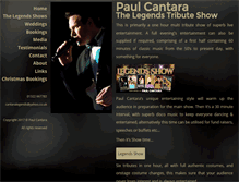 Tablet Screenshot of paulcantara.com